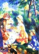 Pierre Renoir The Apple Seller painting